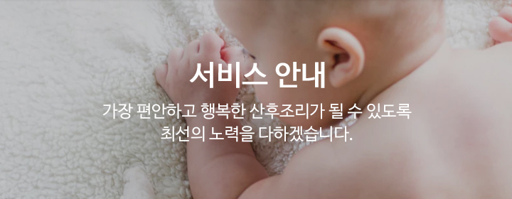 서비스안내